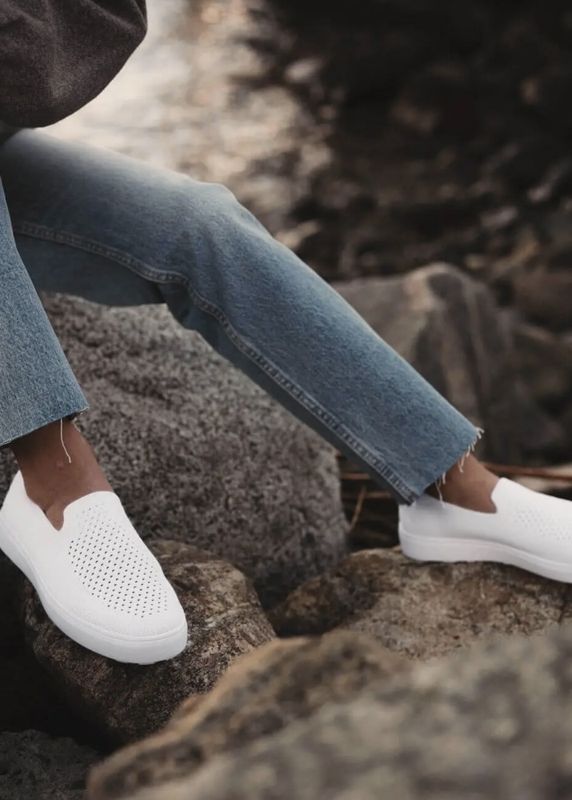Kastel Stavern Slip On Sneakers Merino Kremhvit