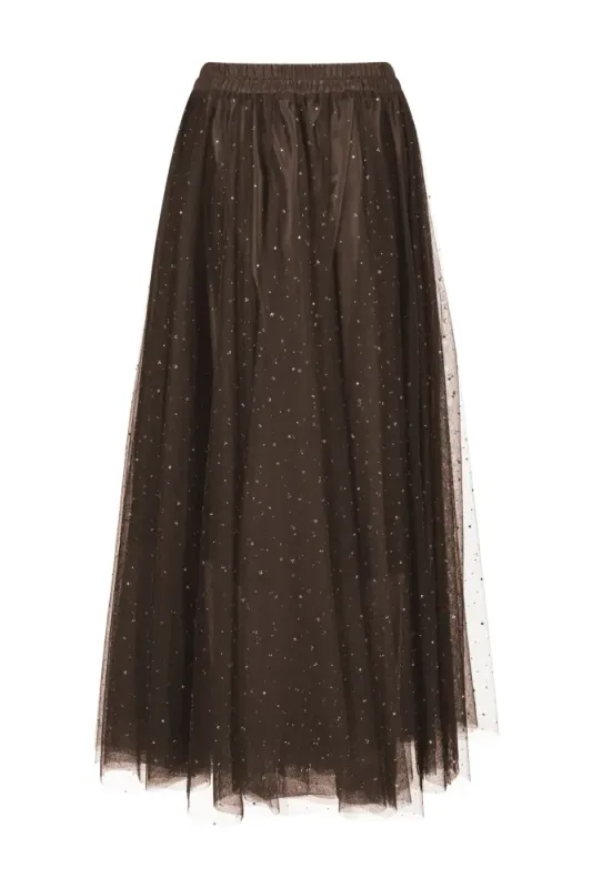 Katrin Uri Grace Skirt  Chocolate