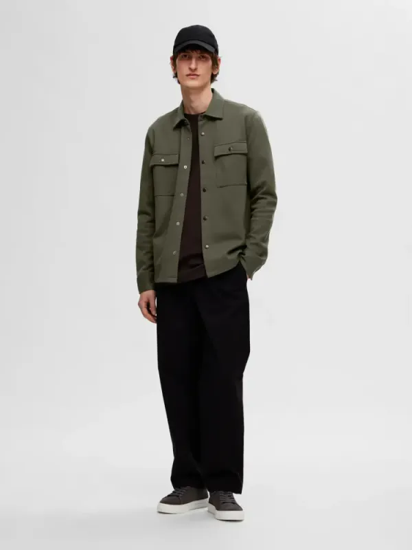 Selected Homme Jackie Sweat Jacket Forest Night