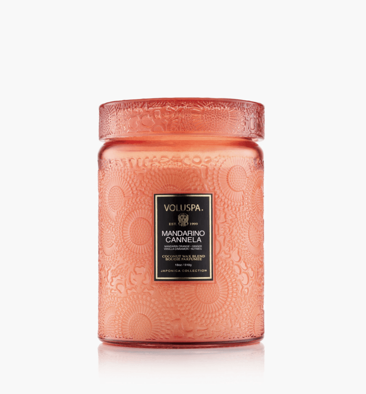 Large Jar Candle Mandarino Cannela Voluspa