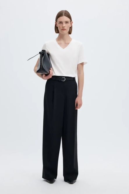 Hovedbilde Selected Femme Essential V-neck White