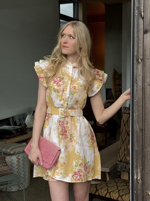 Hovedbilde byTiMo Linen Ruffle Dress Amore 