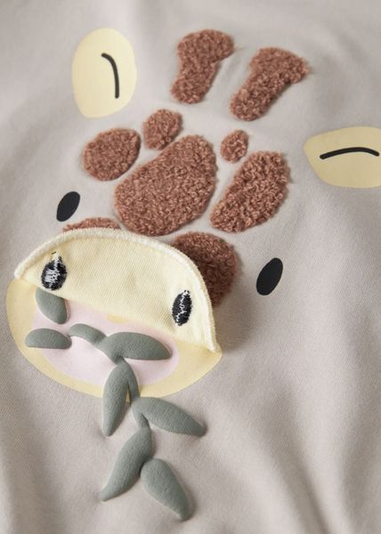 Hovedbilde Name It Hole Sweat Chateau Grey 