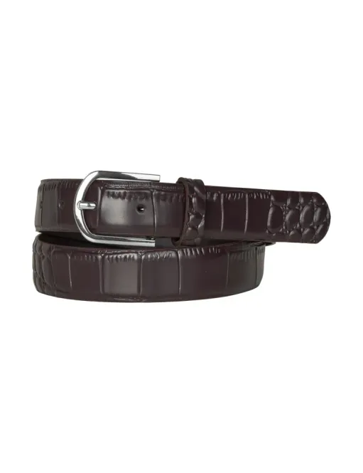 Hovedbilde MbyM Adolea Belte Dark Bordeaux Brown 