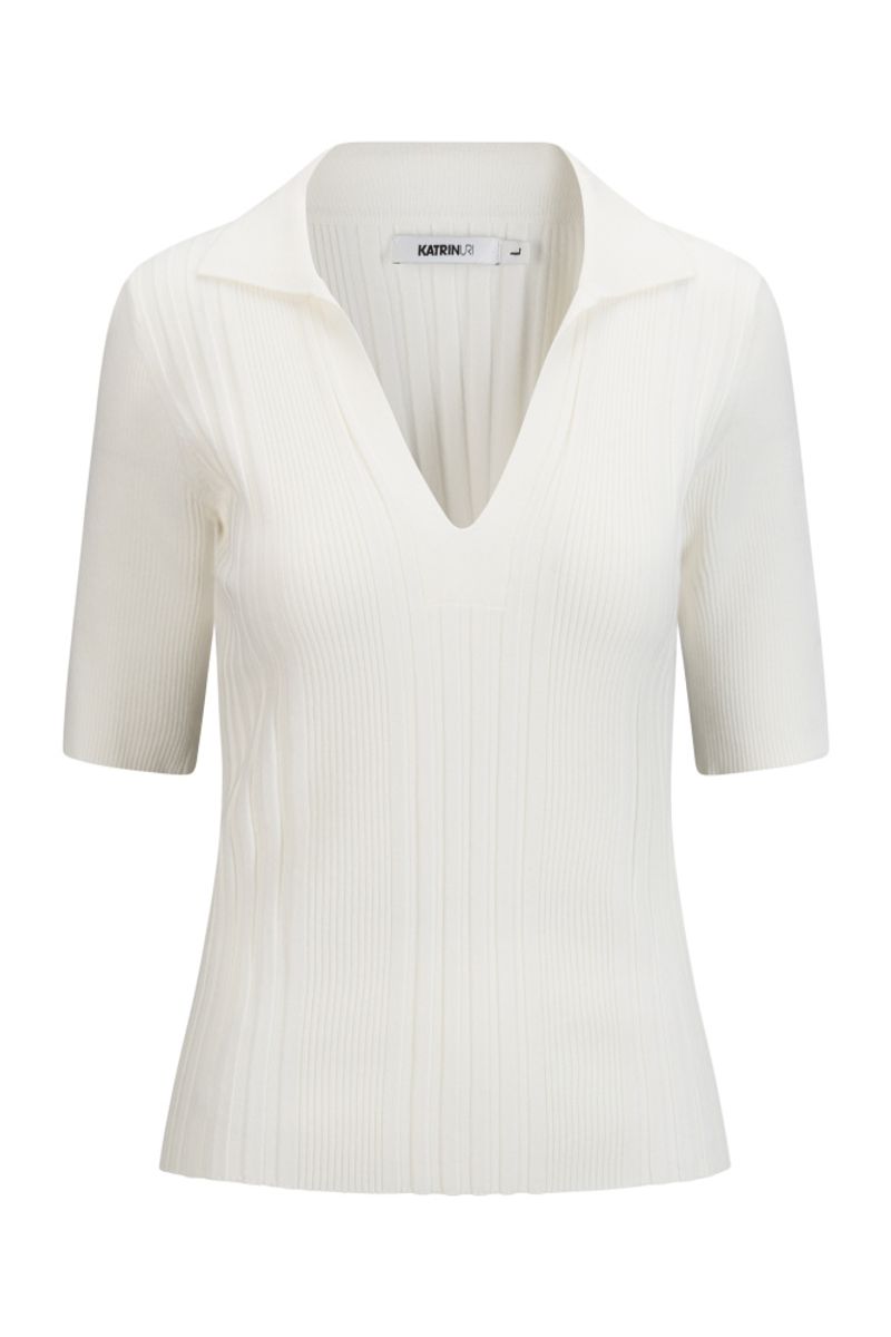 KATRIN URI Iben Pullover White