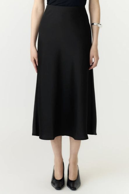 Hovedbilde YAS Pella Midi Skirt Black 