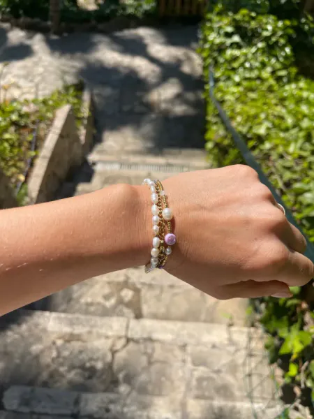 Hovedbilde Le Pétit Smily Bracelet Lilac