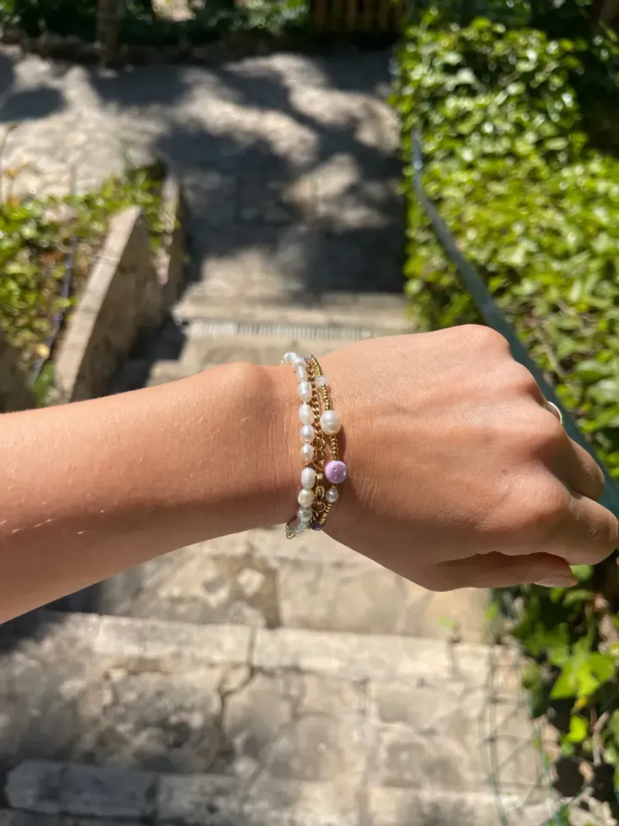 Le Pétit Smily Bracelet Lilac