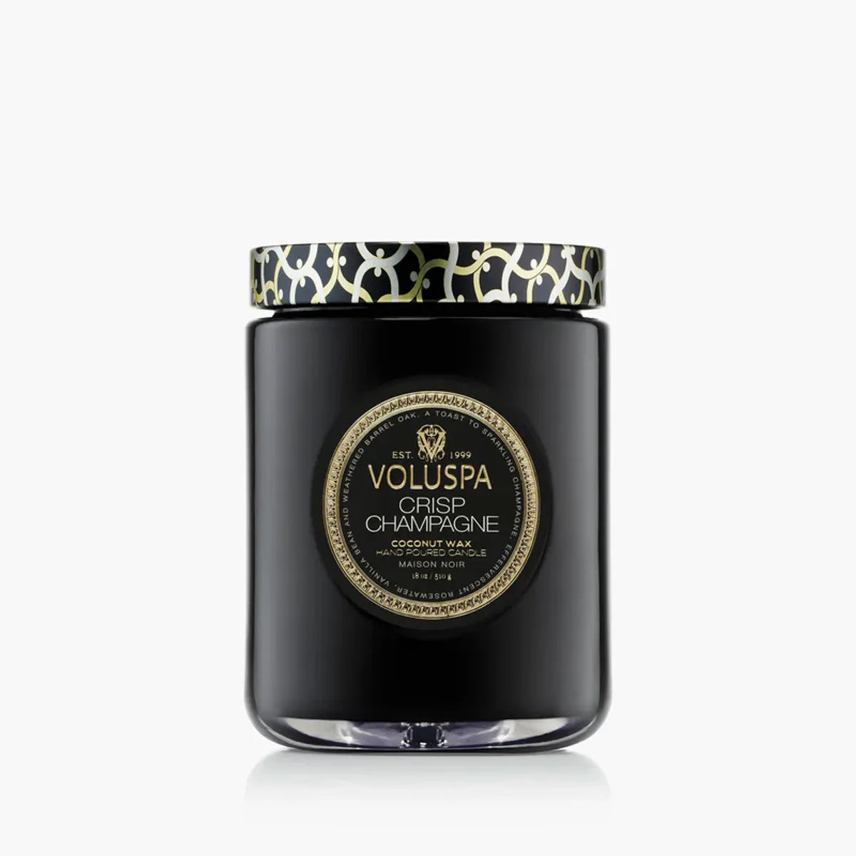 Voluspa Crisp Champagne Large Jar Candle  100T