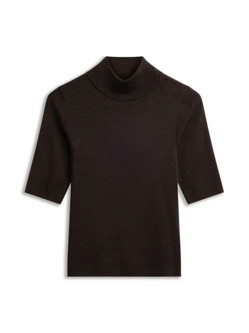 Hovedbilde Ella & Il Melly Merino Tee Dark Brown 