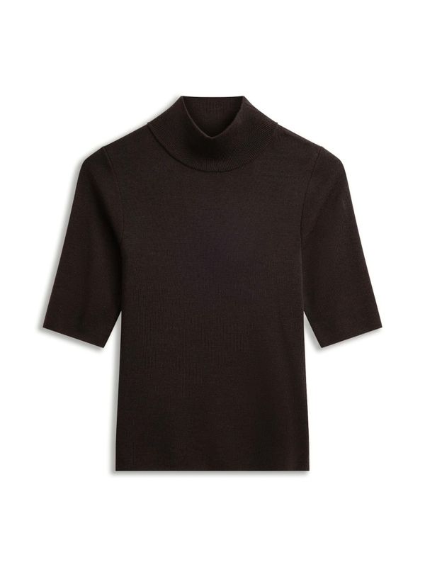Ella & Il Melly Merino Tee Dark Brown 