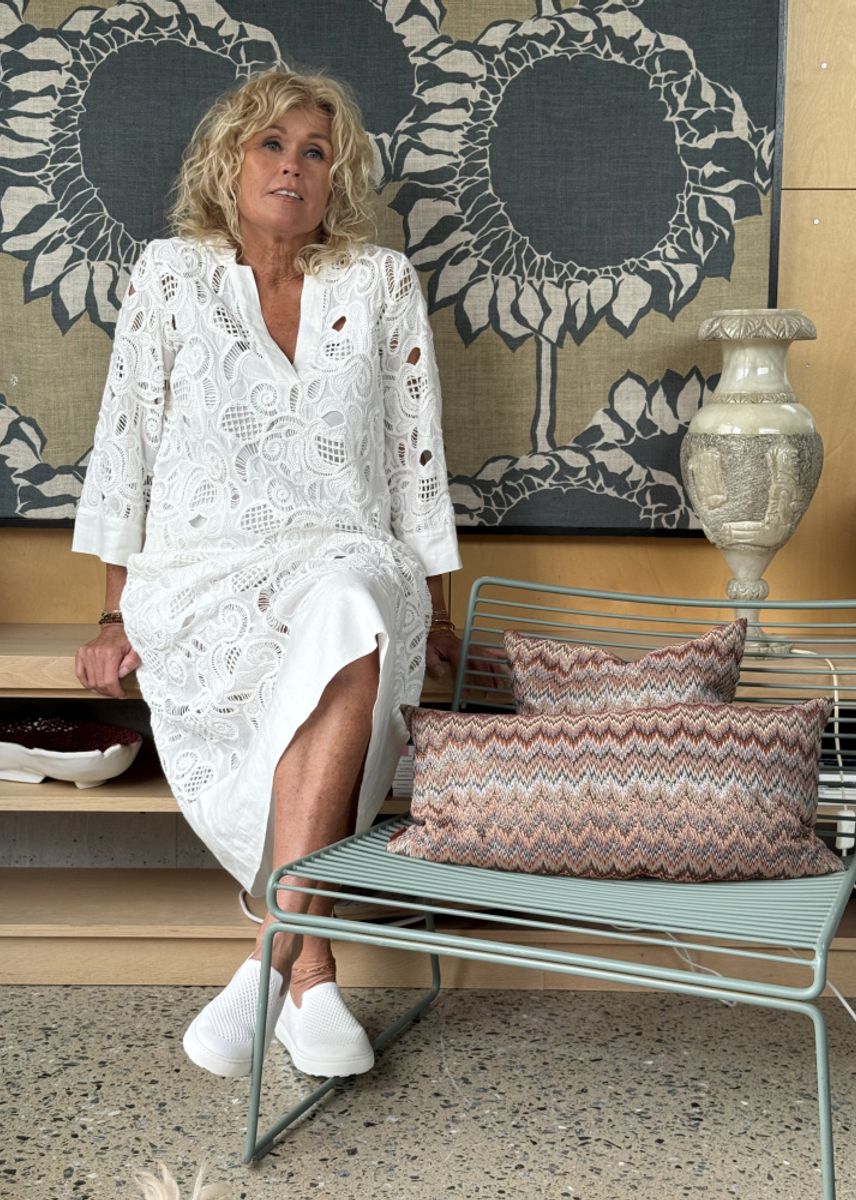 Katrin Uri Natalie Dress White 