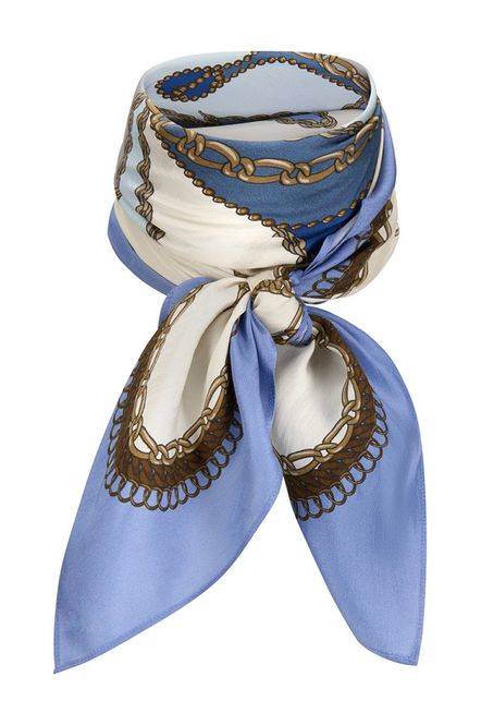 Hovedbilde Katrin Uri Blue Horse Silk Scarf Multi 
