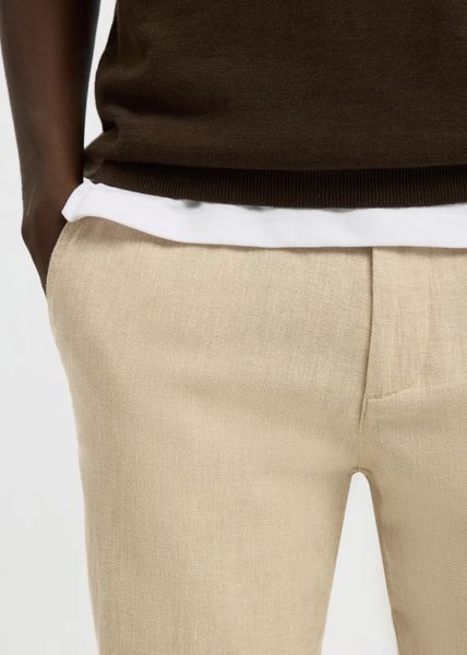 Hovedbilde Selected Homme Brody Linen Incens mixed Oatmel