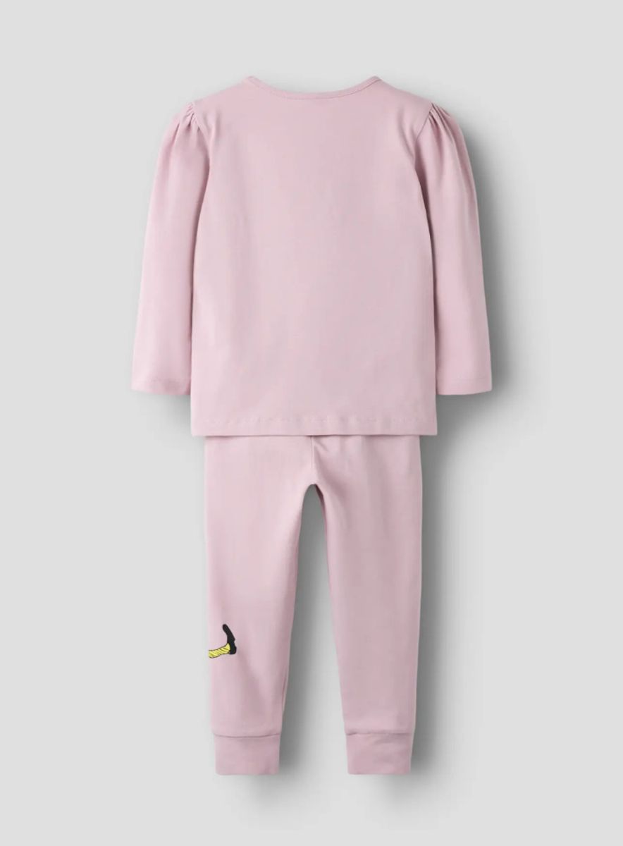 Name It Soleim Pippi Natt Pyjamas Keep Sake Lilac