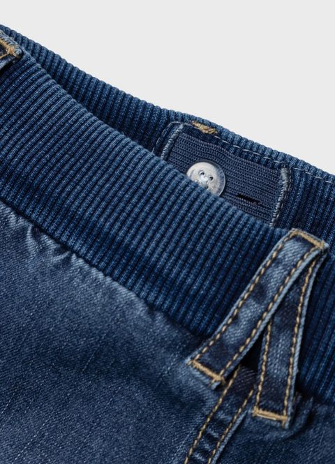 Hovedbilde Name It Ben Baggy Cargo Jeans Dark Blue Denim