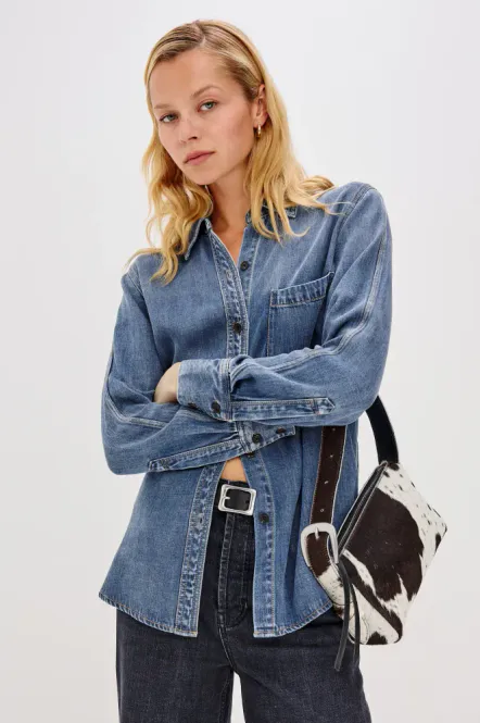 Hovedbilde Rails Atticus Shirt Antique Blue 
