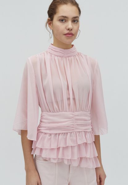 Hovedbilde MbyM Massino Blouse Super Pale Pink