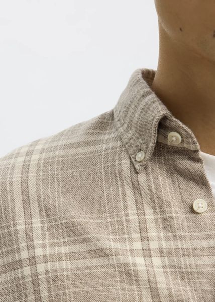 Hovedbilde Selected Homme Reg Noah Shirt Mix Shirt Camp White ...