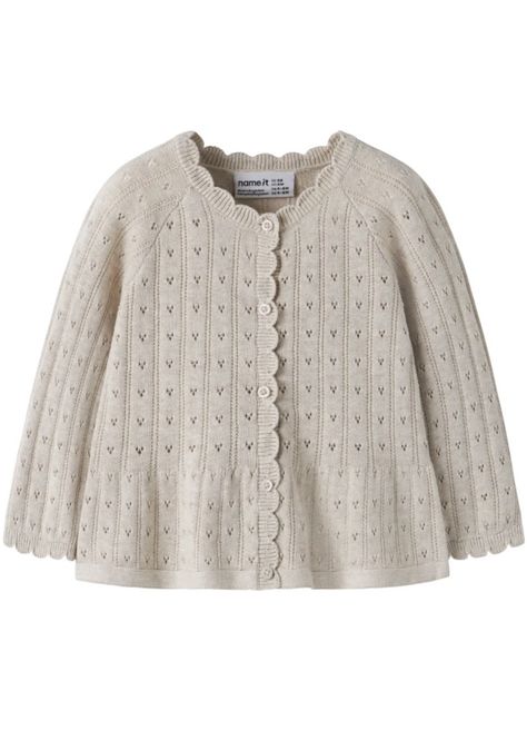 Hovedbilde Name It Oxenia Knit Cardigan Peyote Melange