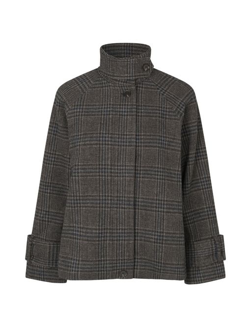 Hovedbilde MbyM Tary Jakke Black Java Check