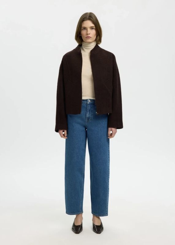 Selected Femme Jacqueline Jacket Delicioso Melange 