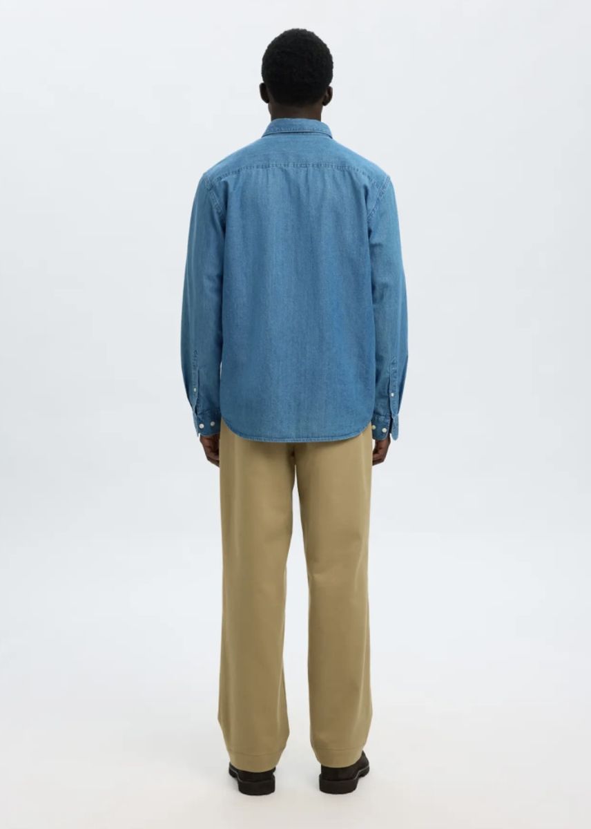 Selected Homme Carlo Denim Medium Blue Denim