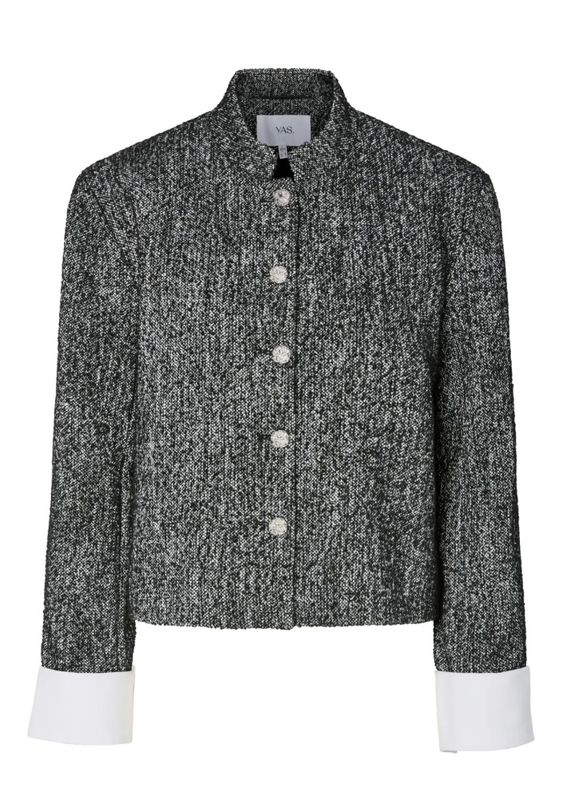 Yas Toriva  Jacket black/grey melan