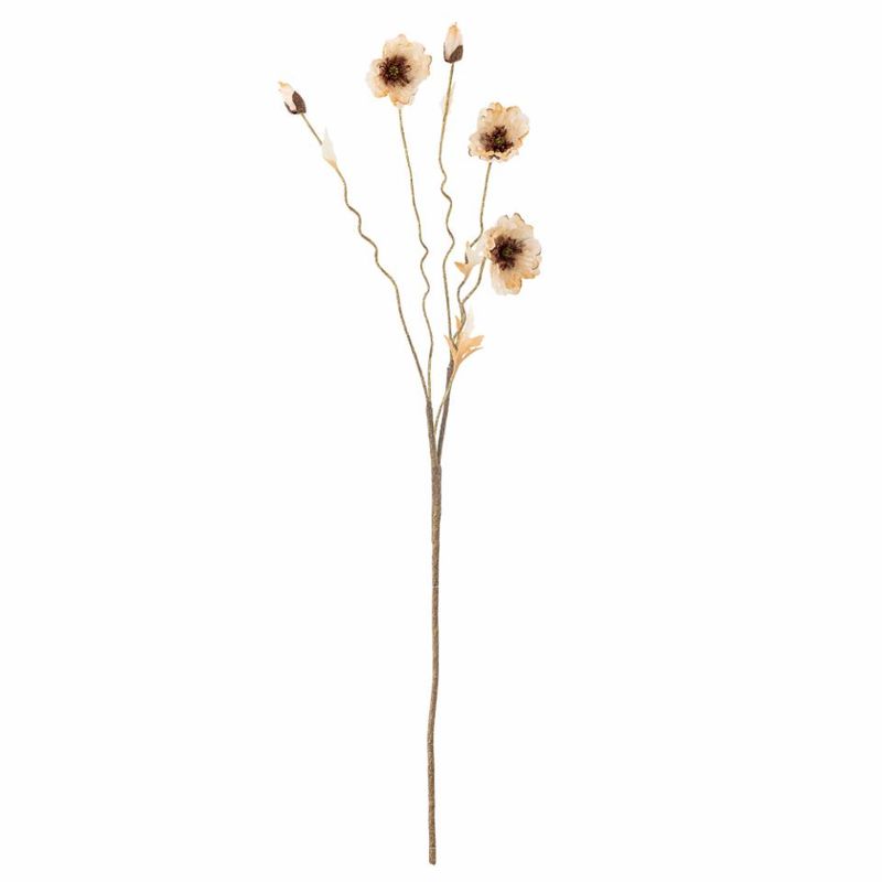 Bloomingville Poppy Stilk Natur Kunstige blomster