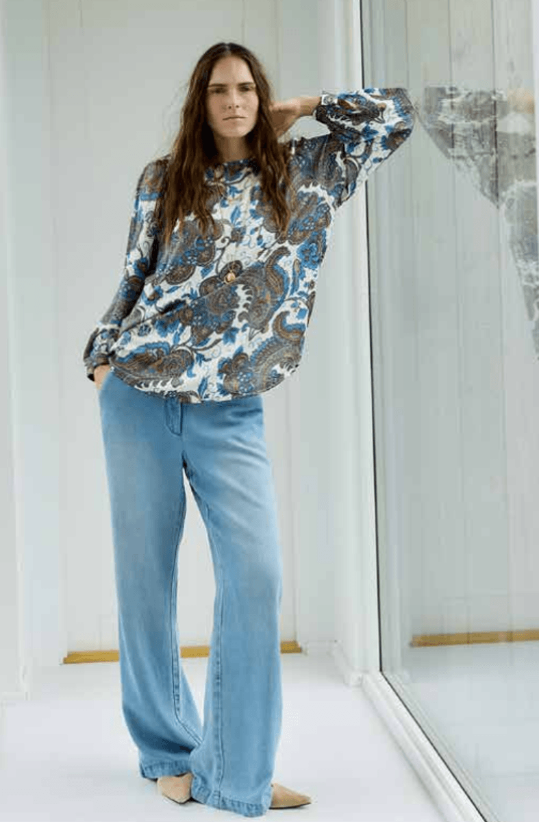 Katrin Uri Provence Trousers Light Denim 