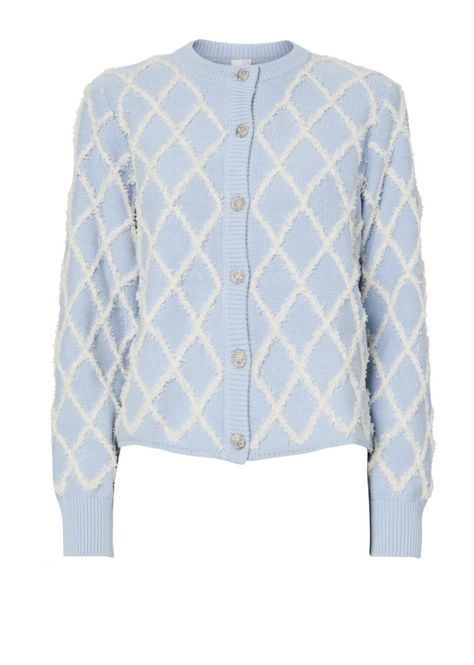Hovedbilde YAS Zigly Knit Cardigan Skyway Birch